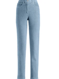5-Pocket-Jeans mit innenliegendem Dehnbund