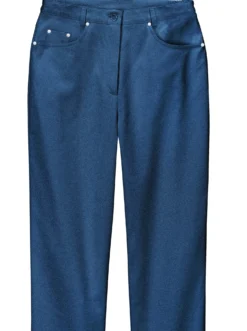 5-Pocket-Jeans mit innenliegendem Dehnbund