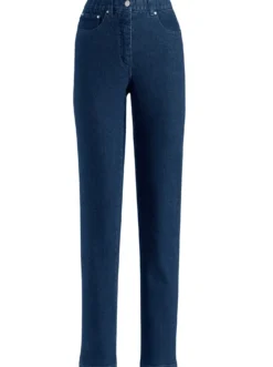5-Pocket-Jeans mit innenliegendem Dehnbund