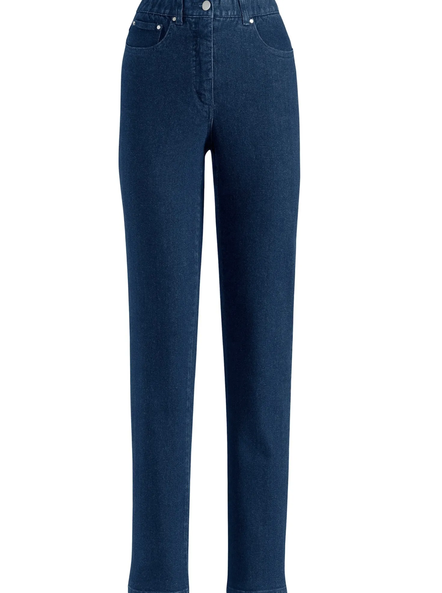 5-Pocket-Jeans mit innenliegendem Dehnbund