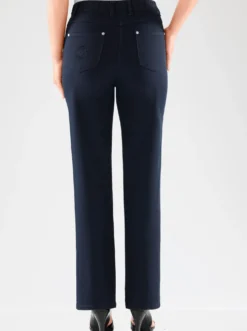 5-Pocket-Jeans mit innenliegendem Dehnbund