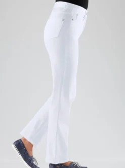 5-Pocket-Jeans mit innenliegendem Dehnbund
