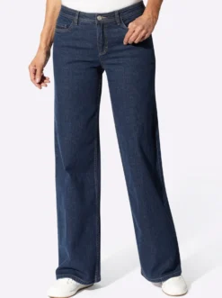 5-Pocket-Jeans mit Kontrastnähten