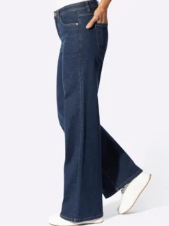 5-Pocket-Jeans mit Kontrastnähten