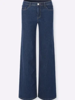 5-Pocket-Jeans mit Kontrastnähten