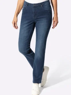 5-Pocket-Jeans mit Push-up-Effekt