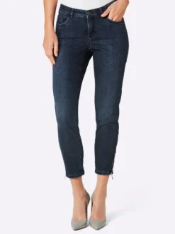 5-Pocket-Jeans mit Strass-Applikation