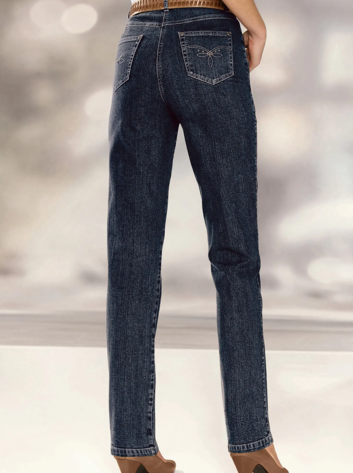 5-Pocket-Jeans mit Stretch-Anteil