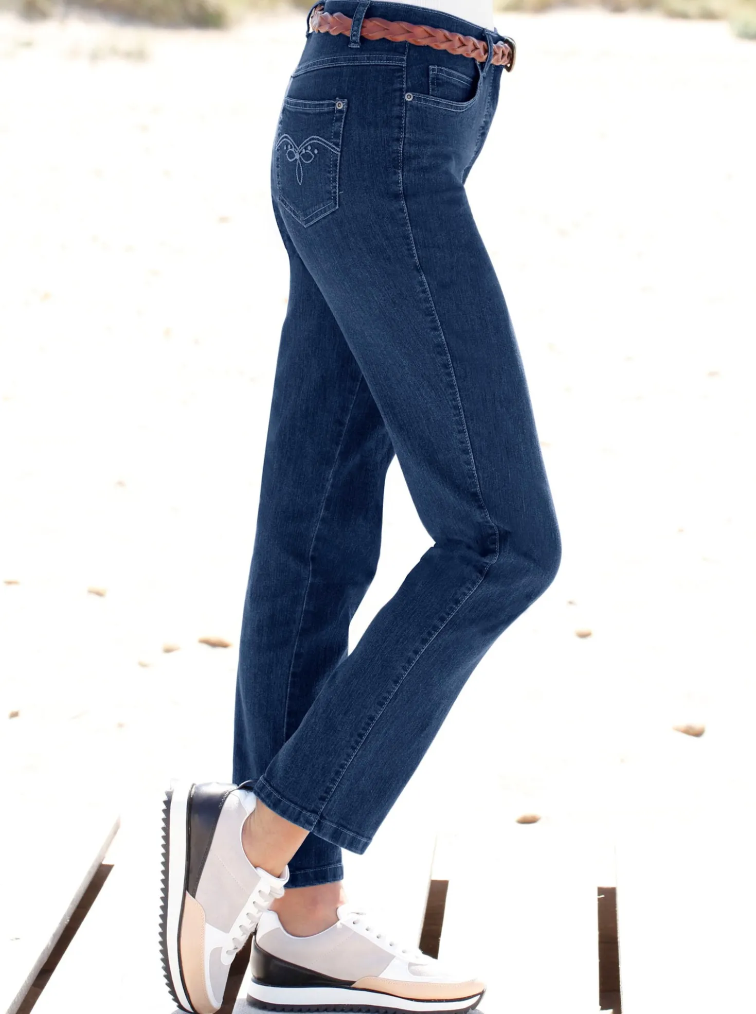 5-Pocket-Jeans mit Stretch-Anteil
