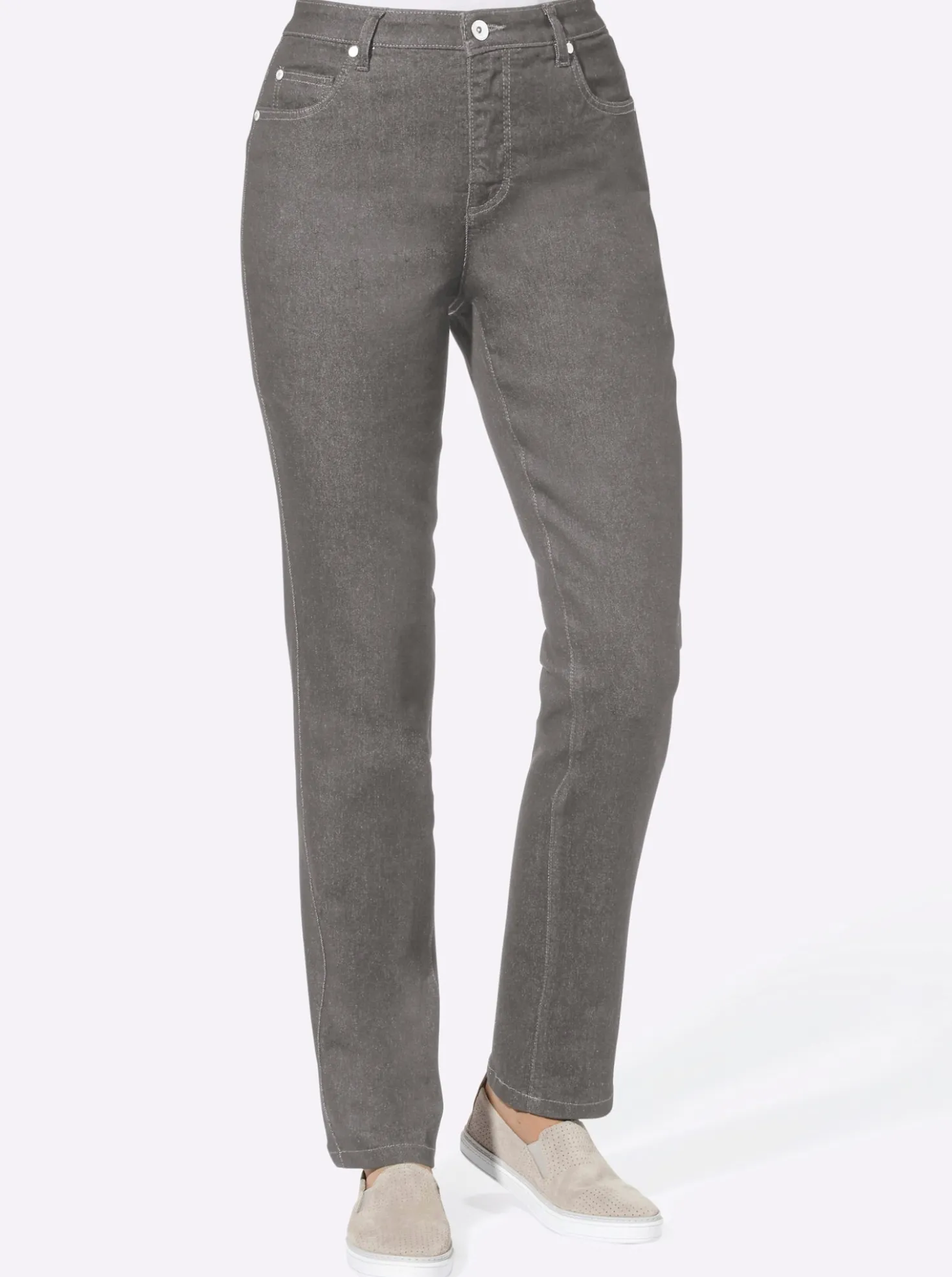 5-Pocket-Jeans , passgenau dank Stretch