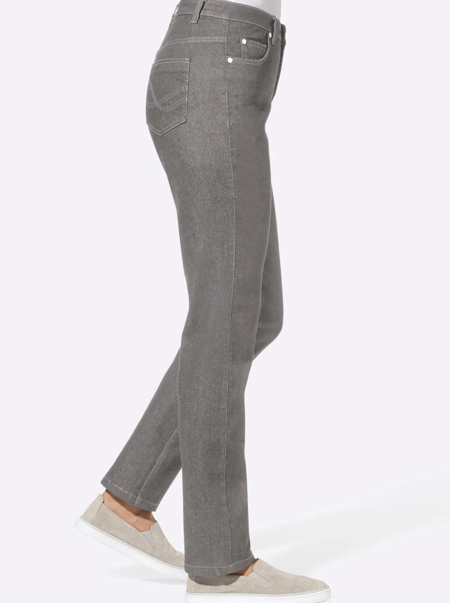 5-Pocket-Jeans , passgenau dank Stretch