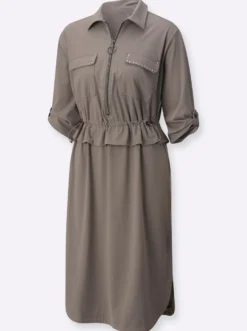 Polokleid in lässiger Form