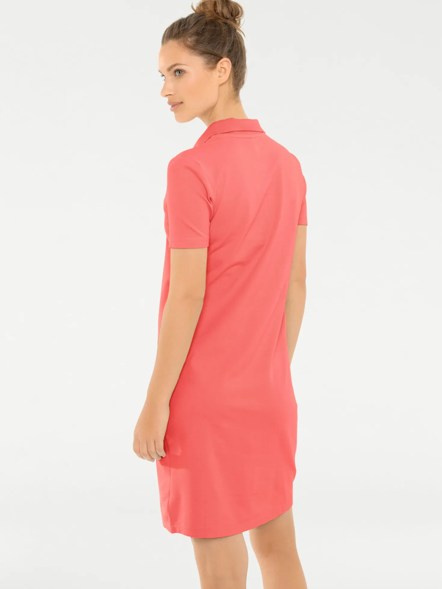 Polokleid in Pikee-Qualität