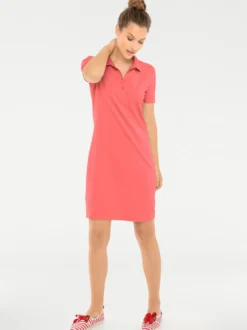 Polokleid in Pikee-Qualität
