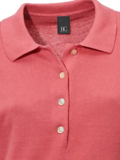 Polopullover mit Knopfleiste