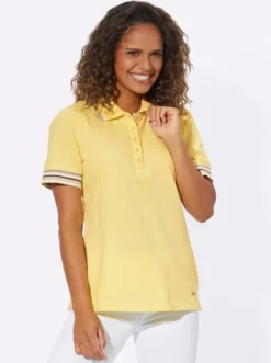 Poloshirt in Pikee-Qualität