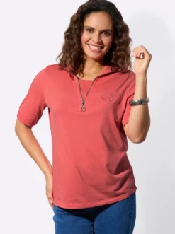 Poloshirt mit 2-in-1-Optik