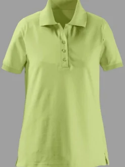 Poloshirt mit Seitenschlitzen