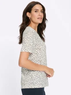 Print-Shirt mit Animal-Print