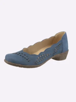 Pumps , dekorativ perforiert