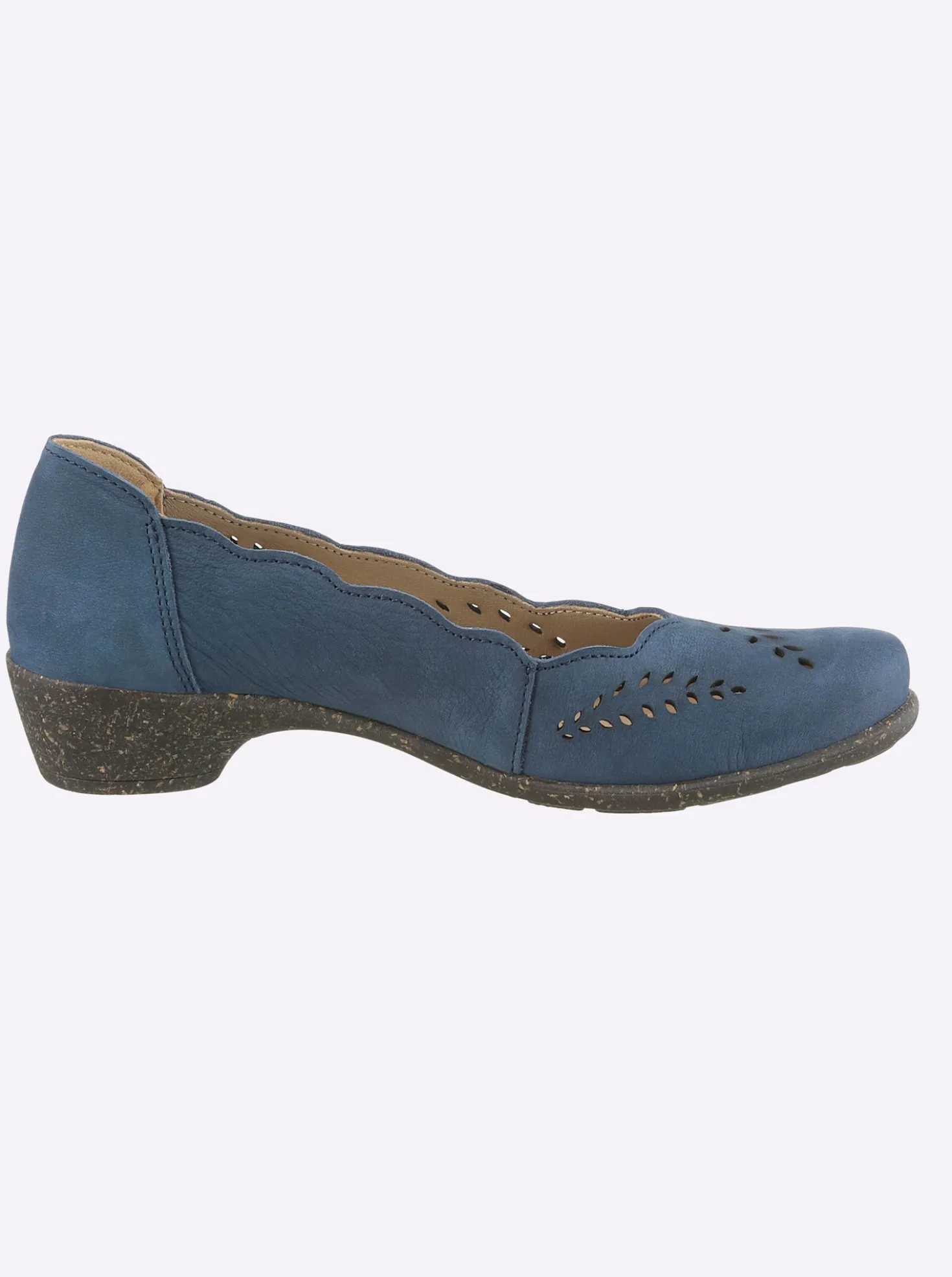 Pumps , dekorativ perforiert