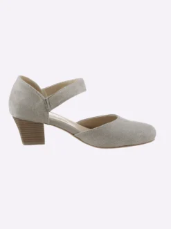 Pumps mit Klettverschluss