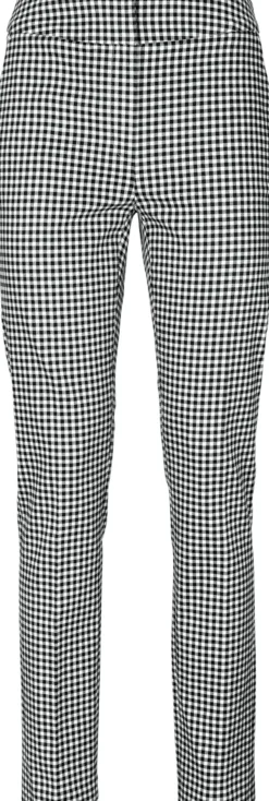 Röhrenhose mit Druck-Dessin