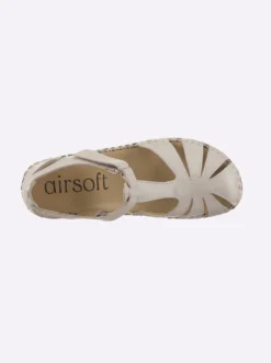 Sandalette mit Klettverschluss