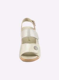 Sandalette mit Luftposter-Laufsohle