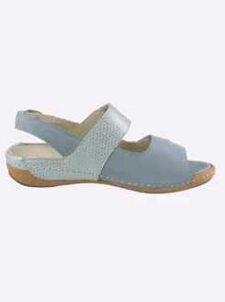 Sandalette mit Luftposter-Laufsohle