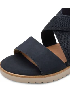 Sandalette mit profilierter Sohle