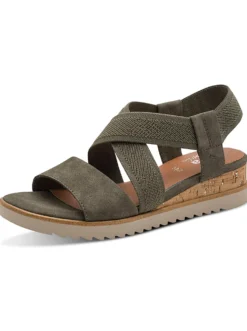 Sandalette mit profilierter Sohle