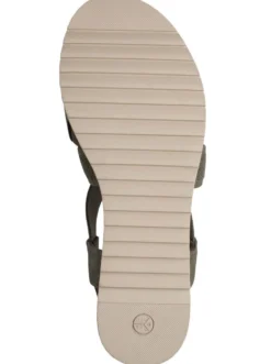 Sandalette mit profilierter Sohle