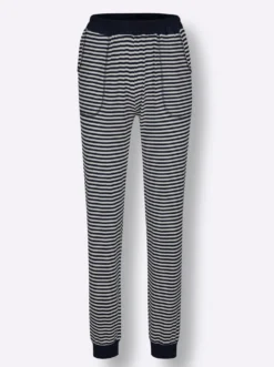 Schlafanzug mit Ringelhose