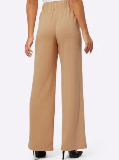 Schlupfhose mit Bundfalten