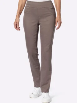 Schlupfhose mit hohem Dehnbund