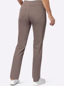 Schlupfhose mit hohem Dehnbund