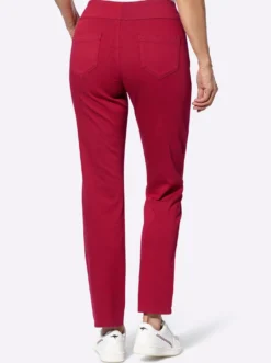 Schlupfhose mit hohem Dehnbund