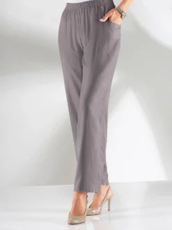 Schlupfhose mit Viskose-Anteil