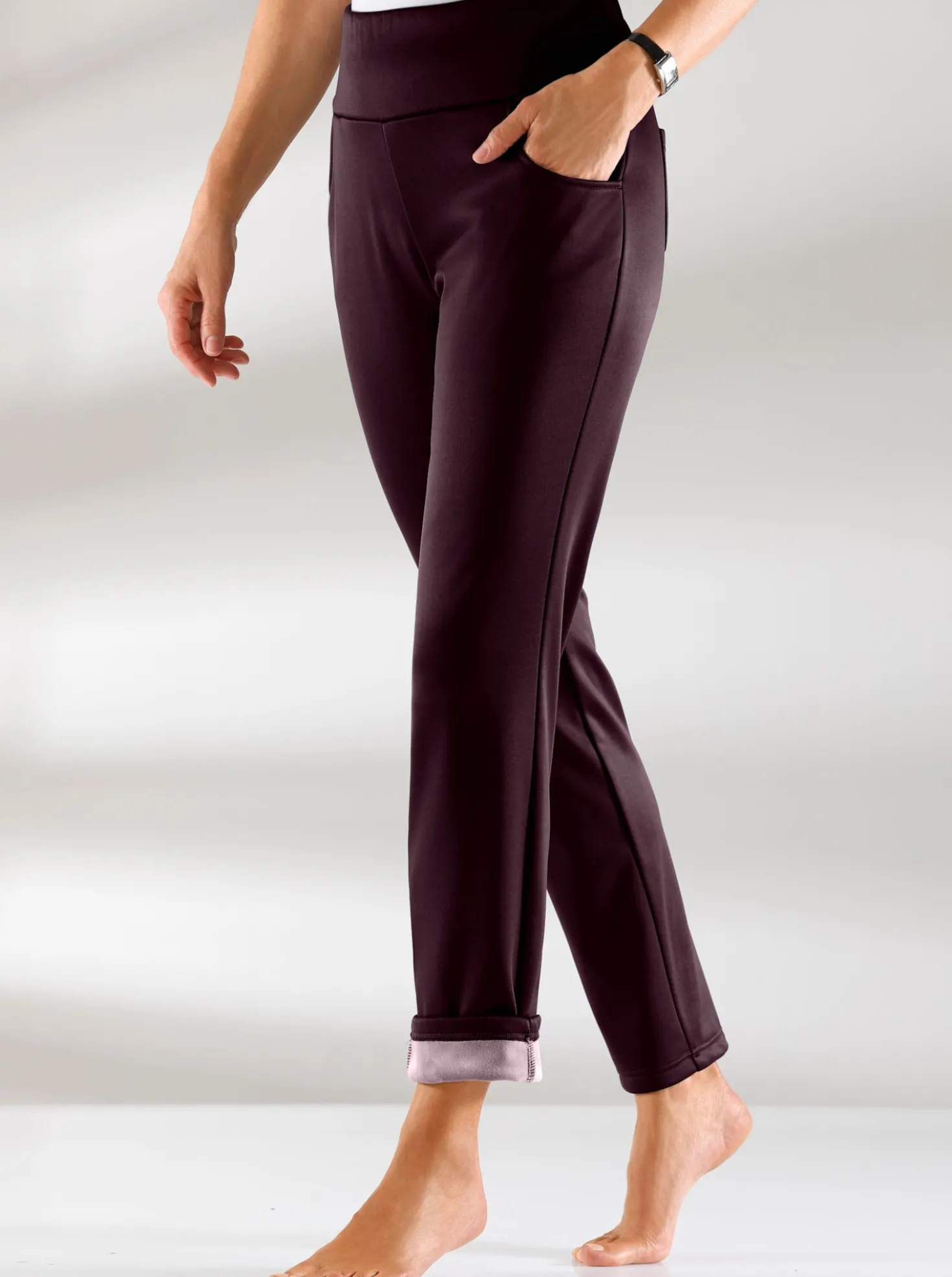 Schlupfhose mit wärmender Fleece-Innenseite