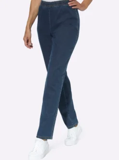 Schlupfjeans in Stretch-Qualität