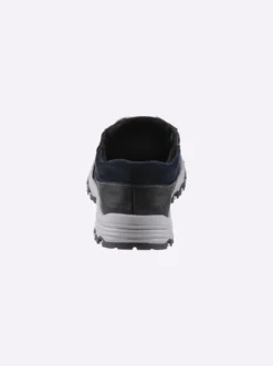 Schnürschuh mit Nubukleder