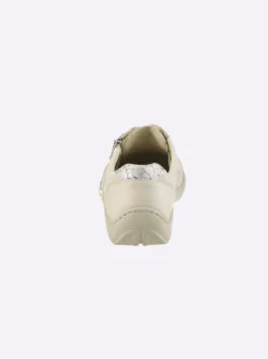 Schnürschuh mit seitlichem Reißverschluss