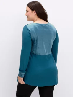 Shirt im Lagenlook