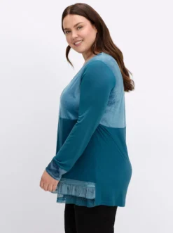 Shirt im Lagenlook
