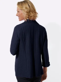 Shirtjacke in pflegeleichter Struktur-Qualität
