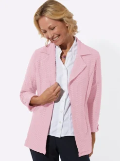 Shirtjacke in pflegeleichter Struktur-Qualität