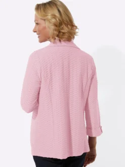 Shirtjacke in pflegeleichter Struktur-Qualität