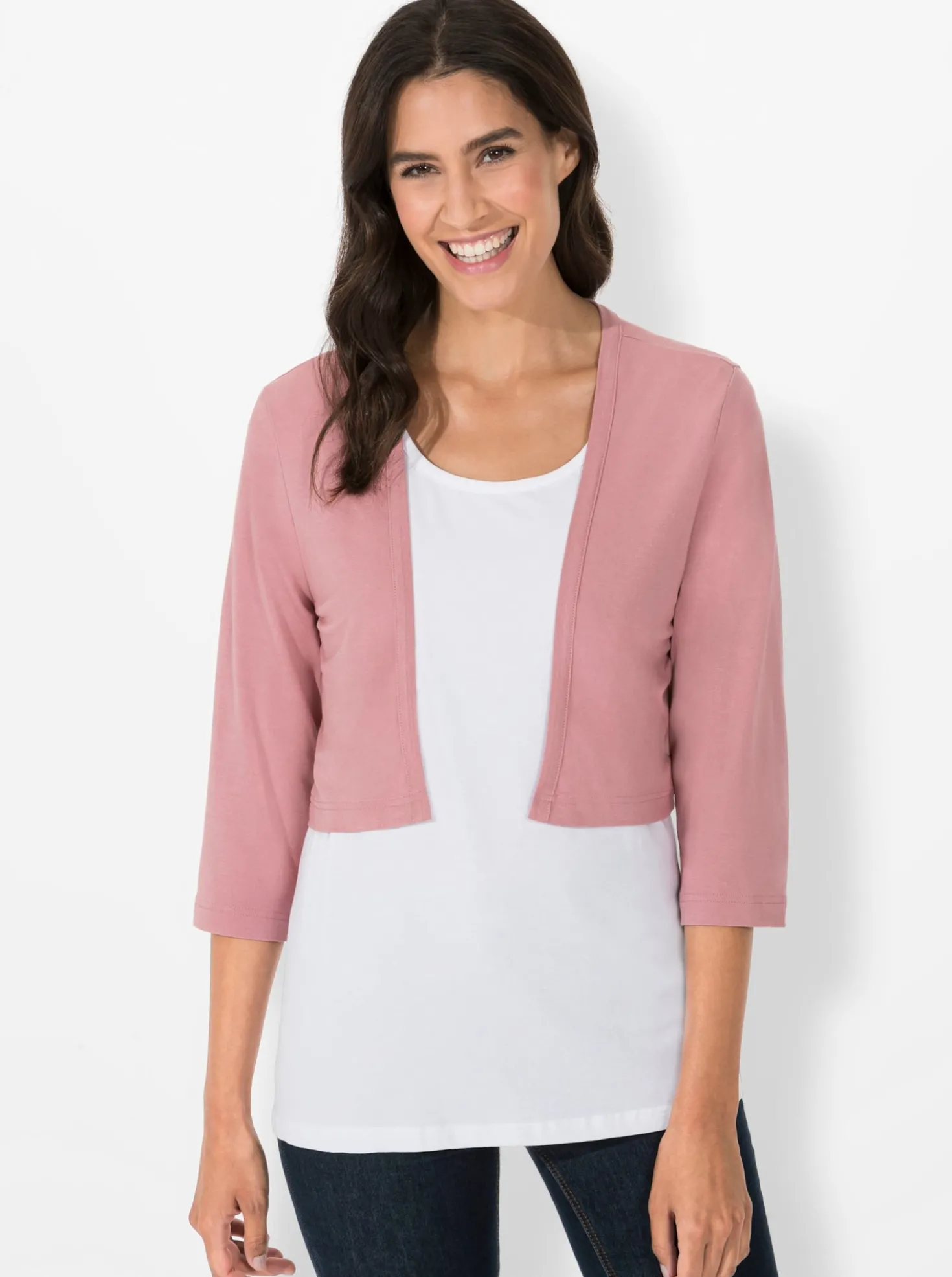 Shirtjacke in Viskose-Qualität