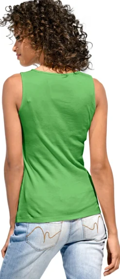 Shirttop mit Karree-Ausschnitt